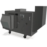 CleanBox RMT45-P2Z UVC Air Scrubber - 6 Bulbs - 91" Length - 2500 CFM - HEPA Filter