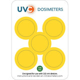 UVC Dosimeter - 100mJ - 222nm Far UVC Excimer - 25 Dots