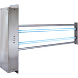 UVC Kitchen Exhaust Hood Fixture - 2 Lamp High Output - 33" Length Into Duct - Ozone Producing