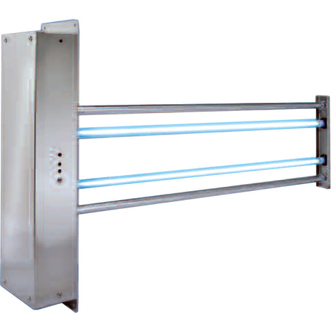 UVC Kitchen Exhaust Hood Fixture - 2 Lamp High Output - 33 Length Into  Duct - Ozone Producing