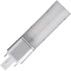 Light Efficient Design 7W LED - 13W CFL Equal - G23-2 Base - 2700K - Horizontal - 24ct