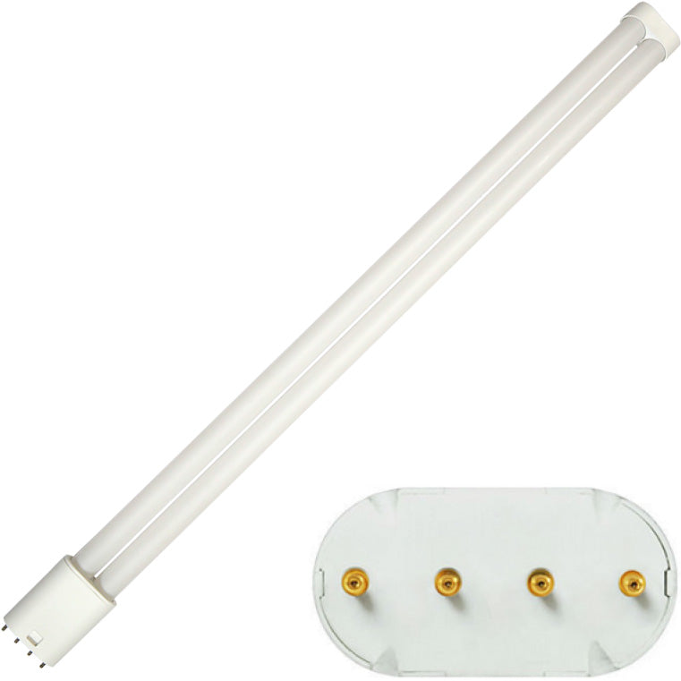 Light Efficient Design 17W LED - 36W CFL Equal - 2G11 Base - 4000K - 10ct