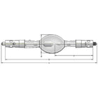 Philips LTI XDC-4500C - 4500W - Christie Cinema Projector Lamp