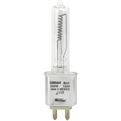 Osram 54506 EHC/EHB - Halogen - 500W - 120V - G9.5 Medium Bipin Base - 10ct