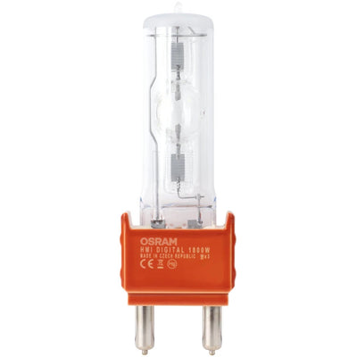 Osram 55078 HMI DIGITAL 1800W - 1800W Metal Halide - 6000K - G38 Base