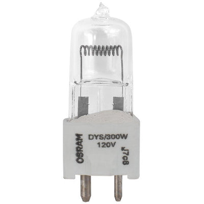 Osram 58497 DYS/300 - Halogen - 300W - 120V - GZ9.5 Bipin Prefocus Base - 10ct
