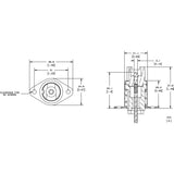 Osram 69012 S26 36IN/16GA/ULSF2 | S26 Socket AWG16 Sf2 36" Leads (URC) - 20ct