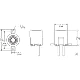 Osram 69783 S25 36IN/18GA/ULSF2 | S25, Socket, Lampholder - 20ct