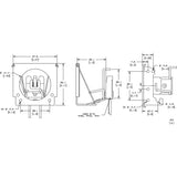 Osram 69786 R1DL RIM MT 12IN/18GA/ULSFF1 | R1Dl, Rim Mount, Socket, Lampholder - 20ct