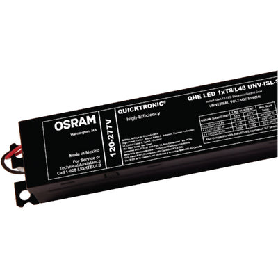 Osram QHE 2xLEDT8/UNV-ISL-SC Quicktronic LED Driver - 2 SubstiTUBE LED T8 Lamps - 120-277V - Low Power System