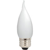 Sylvania 40783 LED B10 - 5.5W - 60W Equal - E26 Base - 2700K - 90+ CRI - Bent Tip - 12ct