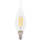 Sylvania 41326 LED B13 - 6.5W - 100W Equal - E12 Base - 5000K - 90+ CRI - Bent Tip - 12ct