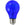 Sylvania 40304 - Colored Glass LED A19 - 4.5W - 120V - Blue - Dimmable - 6ct