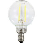 Sylvania 40784 LED G16.5 - 4W - 40W Equal - E12 Base - 2700K - 90+ CRI - 8ct
