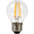 Sylvania 40848 LED G16.5 - 4W - 40W Equal - E26 Base - 5000K - 90+ CRI - 8ct