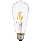 Sylvania 40771 LED ST19 - 5W - 40W Equal - E26 Base - 2700K - 90+ CRI - 6ct