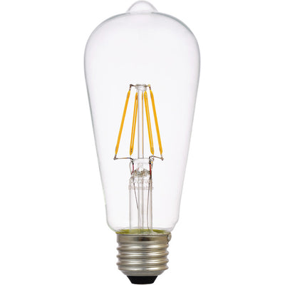 Sylvania 40771 LED ST19 - 5W - 40W Equal - E26 Base - 2700K - 90+ CRI - 6ct