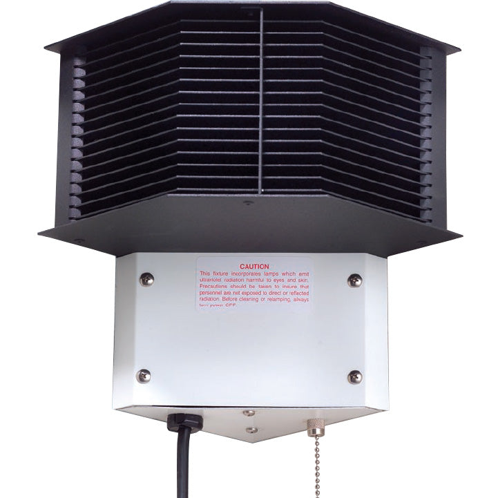 Upper Fixture Corner Mounted UVC Upper Air Fixture - 75-100 sq. ft.