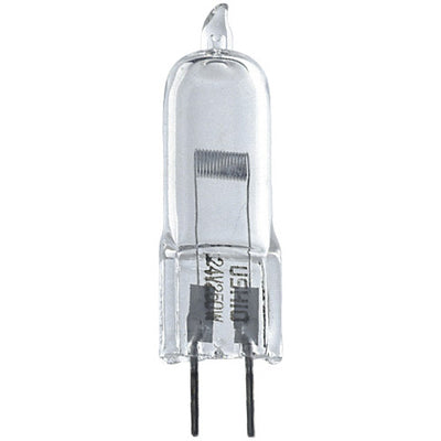 Ushio 1000382 EVC/FGX, JC24V-250W - Halogen - 250W - 24V - G6.35 Base - Clear - 10ct