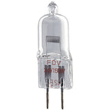 Ushio 1000505 FDV, JC24V-150W - Halogen - 150W - 24V - G6.35 Base - Clear - 10ct