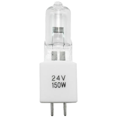 Ushio 1000843 JC24V-150WL-H - Halogen - 150W - 24V - G6.35 Base - Clear - 10ct