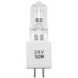 Ushio 1000843 JC24V-150WL-H - Halogen - 150W - 24V - G6.35 Base - Clear - 10ct