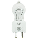 Ushio 1000896 JCD120V-300WC - Halogen - 300W - 120V - GY9.5 Base - Clear - 10ct