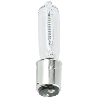 Ushio 1000986 JCV120V-75WGB/BA15D - Halogen - 75W - 120V - BA15d Base - 10ct