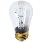 Ushio 1003212 11S14/CL/20 - 11W - 120V - S14 - E26 Medium Base - Ultra Service Sign Lamp - 10ct